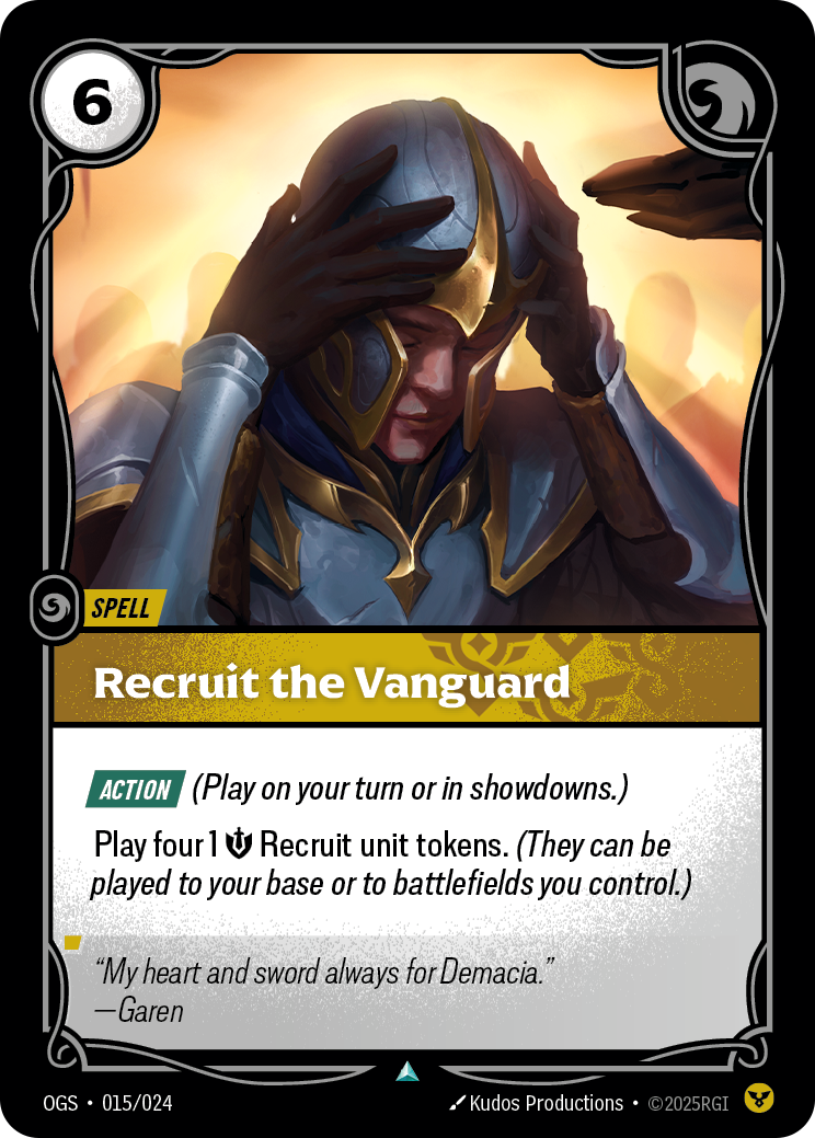 Recruit the Vanguard art
