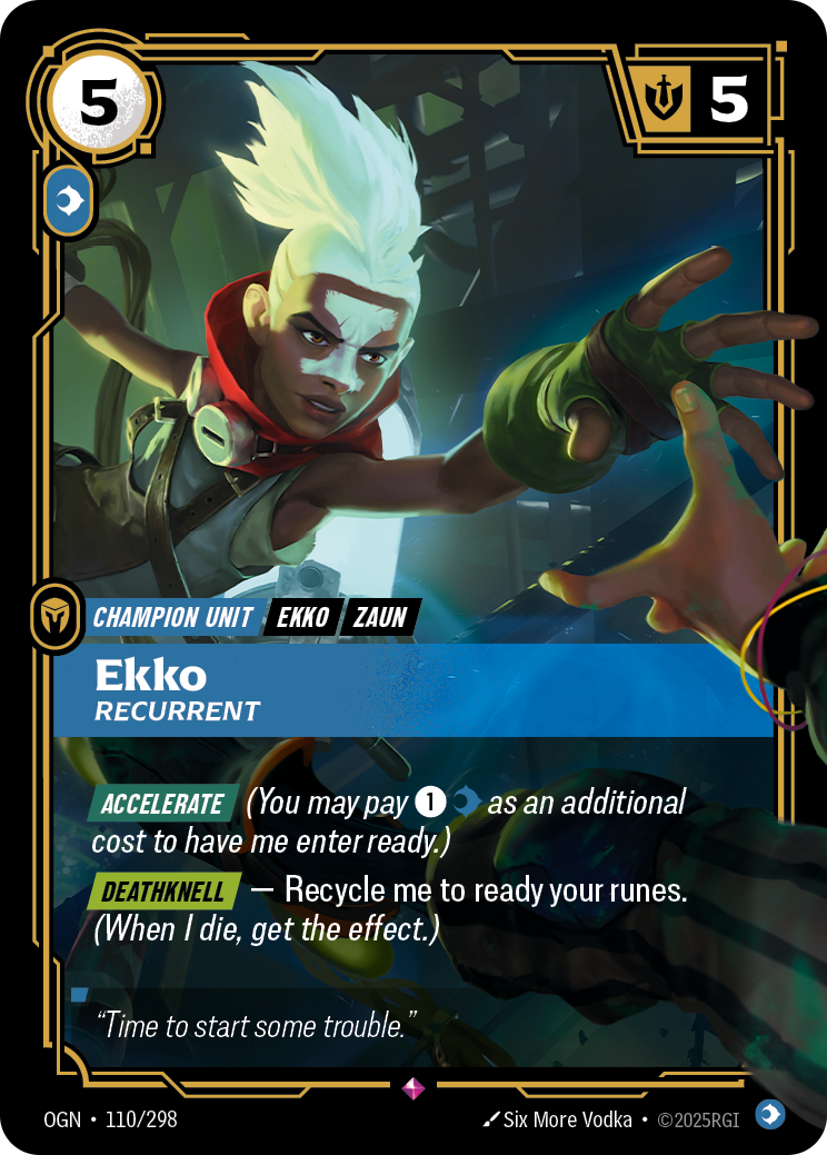 Ekko, Recurrent art