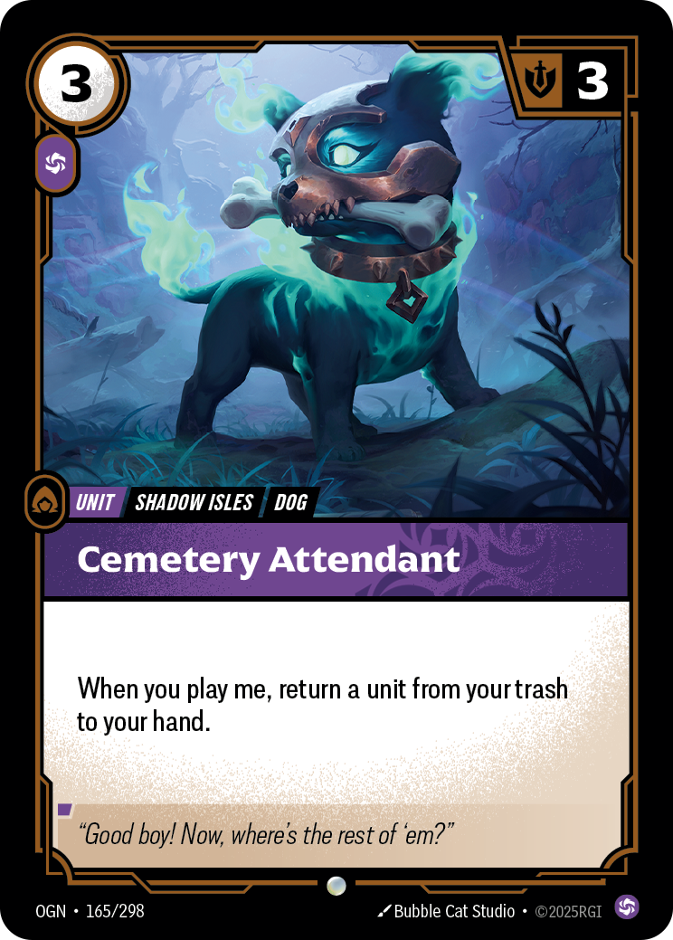 Cemetery Attendant art