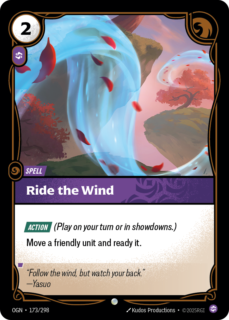 Ride the Wind art