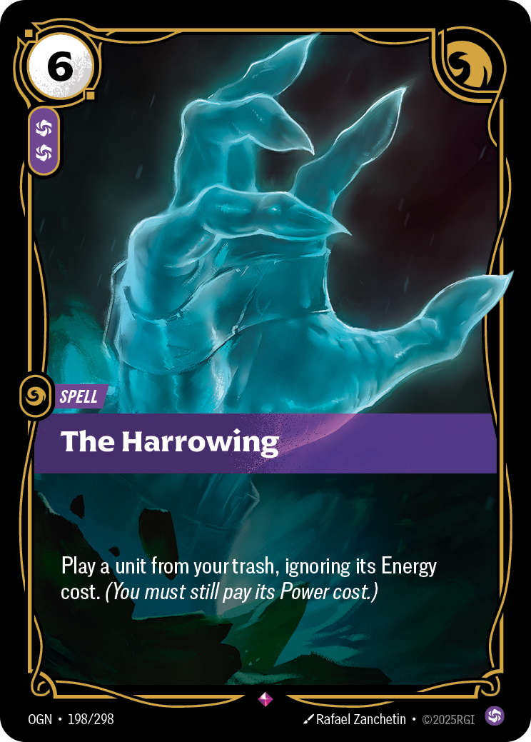 The Harrowing art