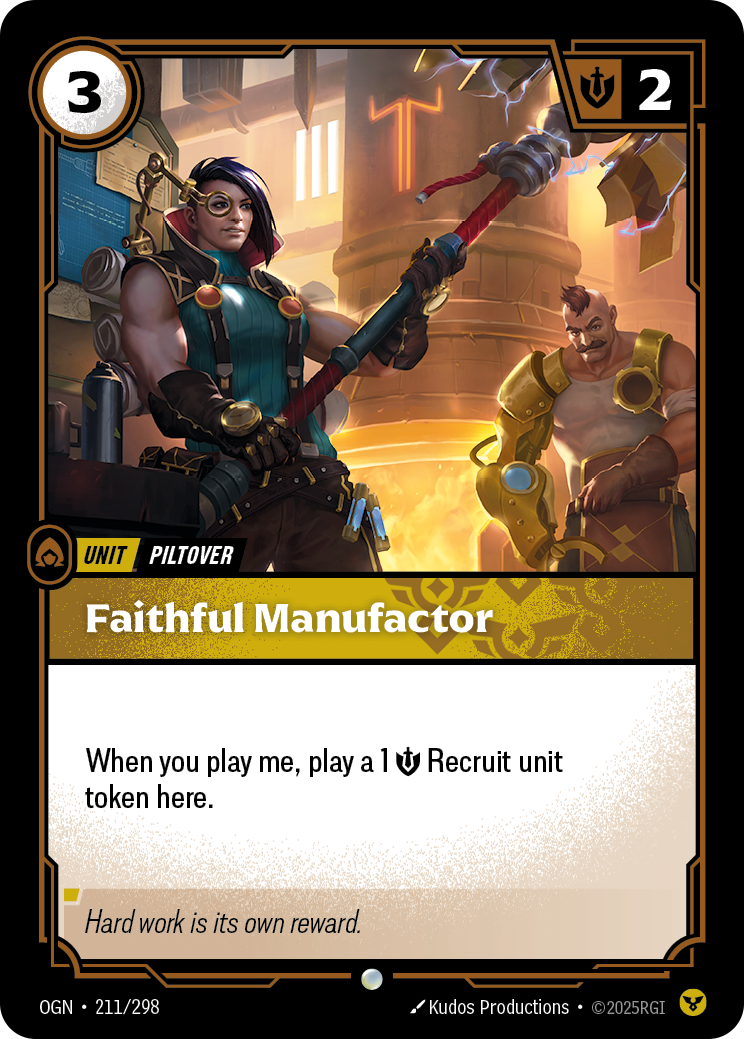 Faithful Manufactor art
