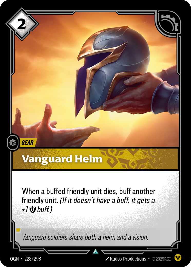 Vanguard Helm art