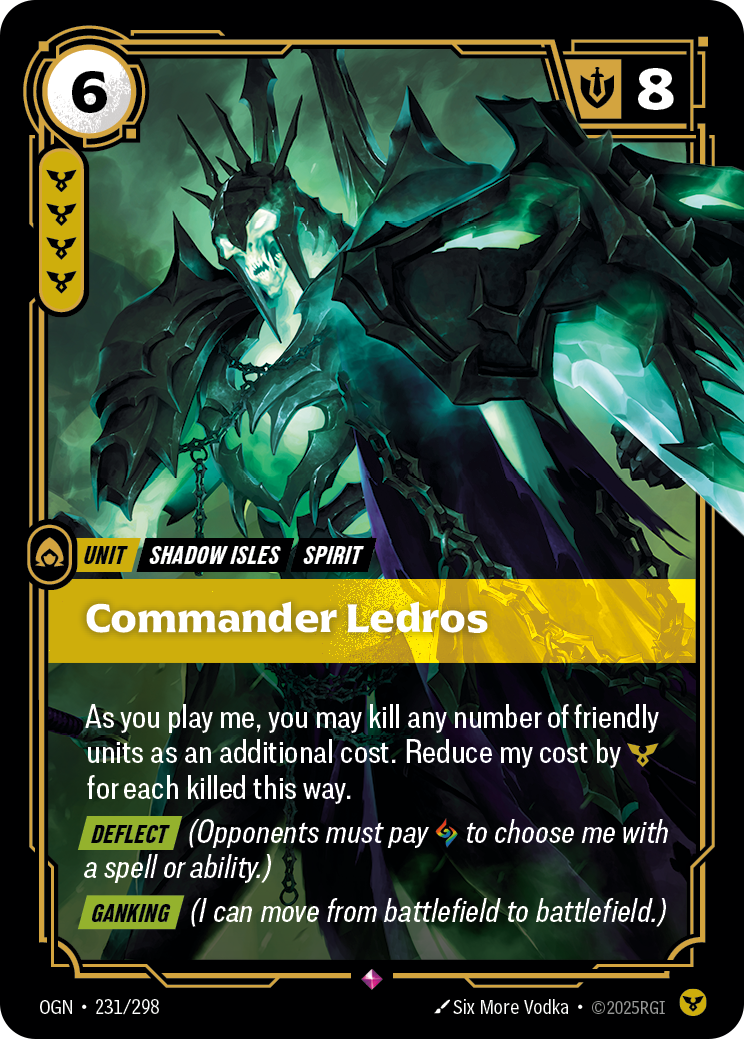 Commander Ledros art