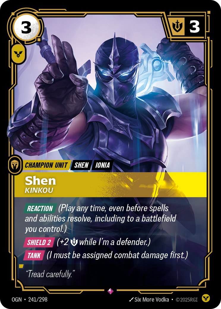 Shen, Kinkou art