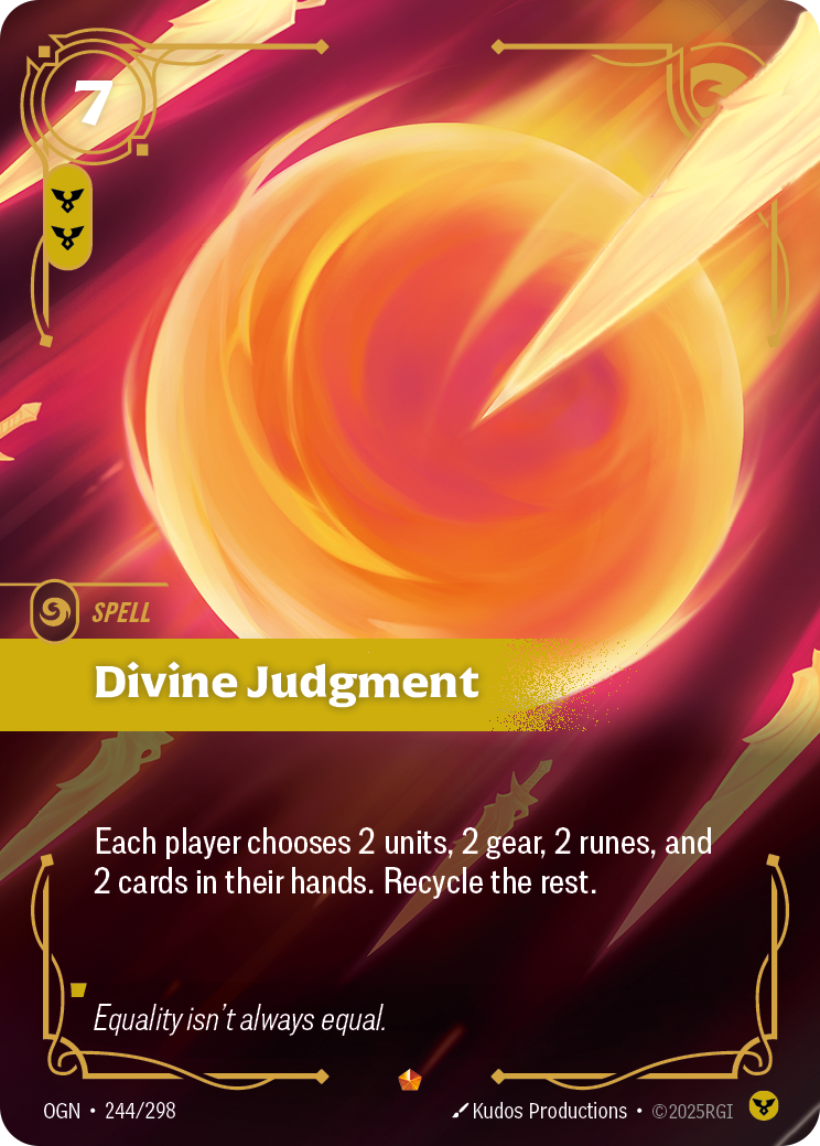 Divine Judgment art