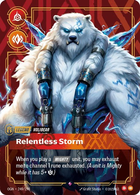 Relentless Storm art