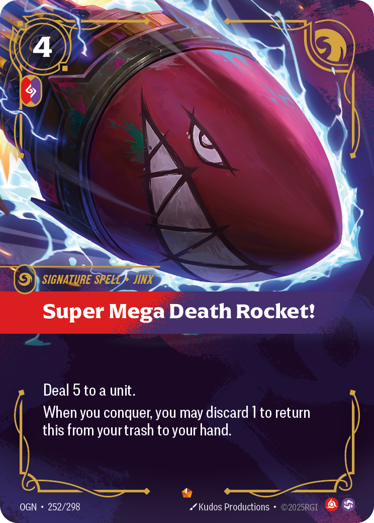 Super Mega Death Rocket! art