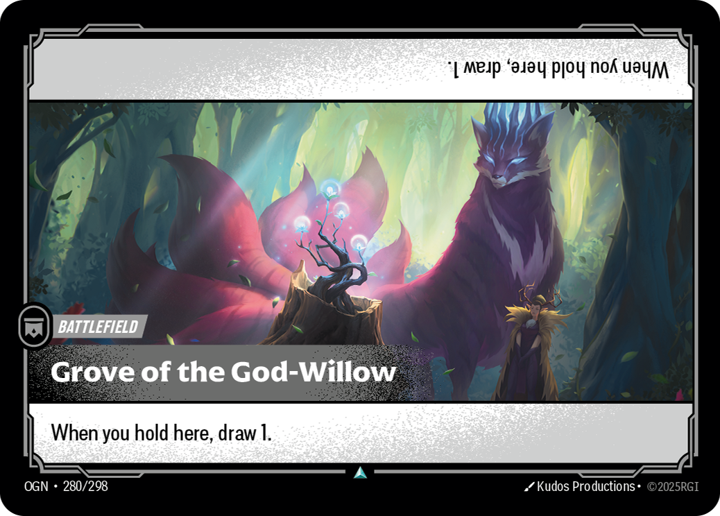 Grove of the God-Willow art