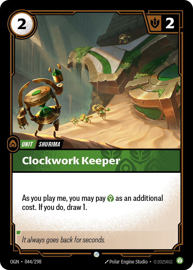 Clockwork Keeper art