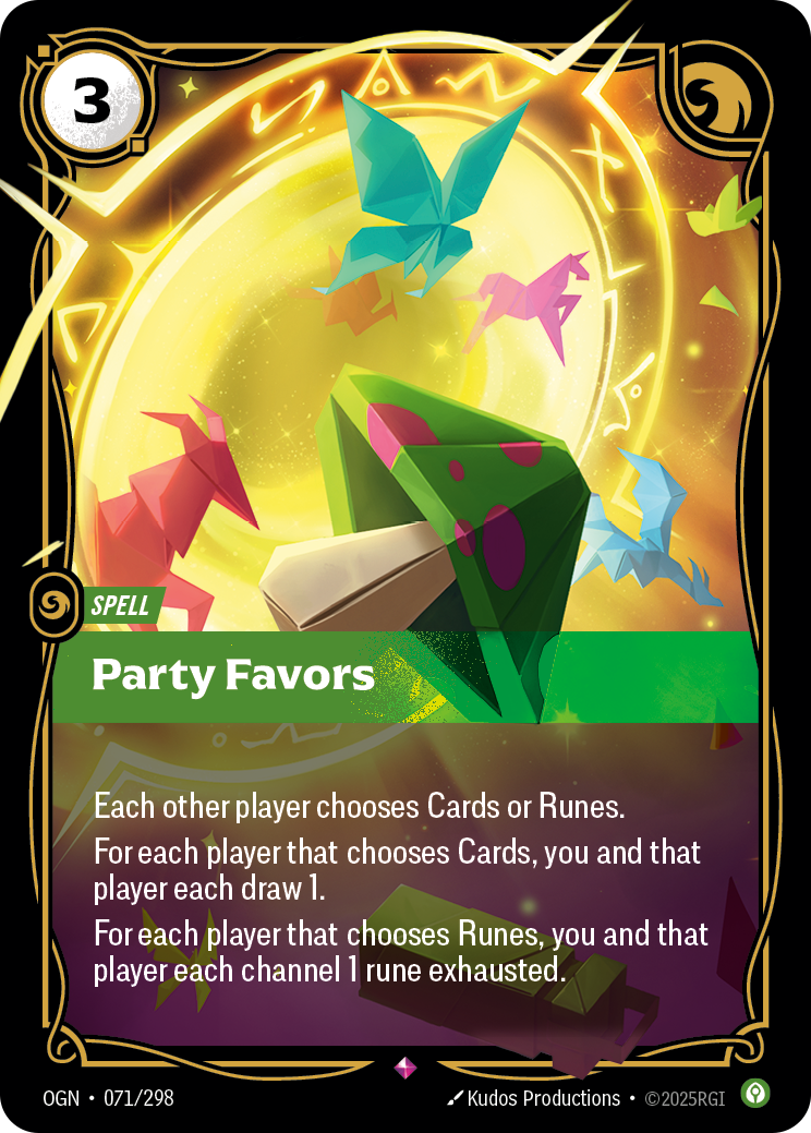 Party Favors art