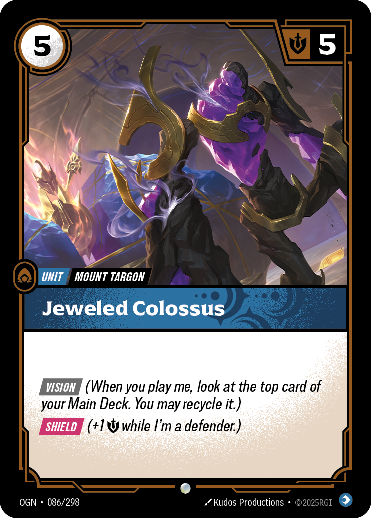 Jeweled Colossus art