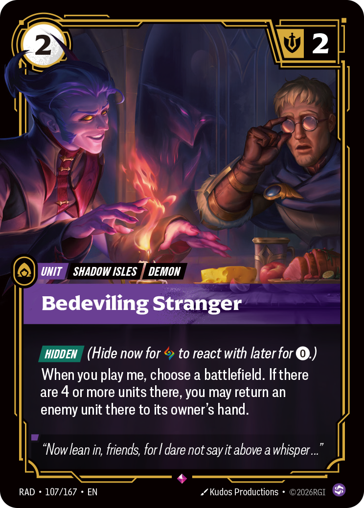 Bedeviling Stranger art
