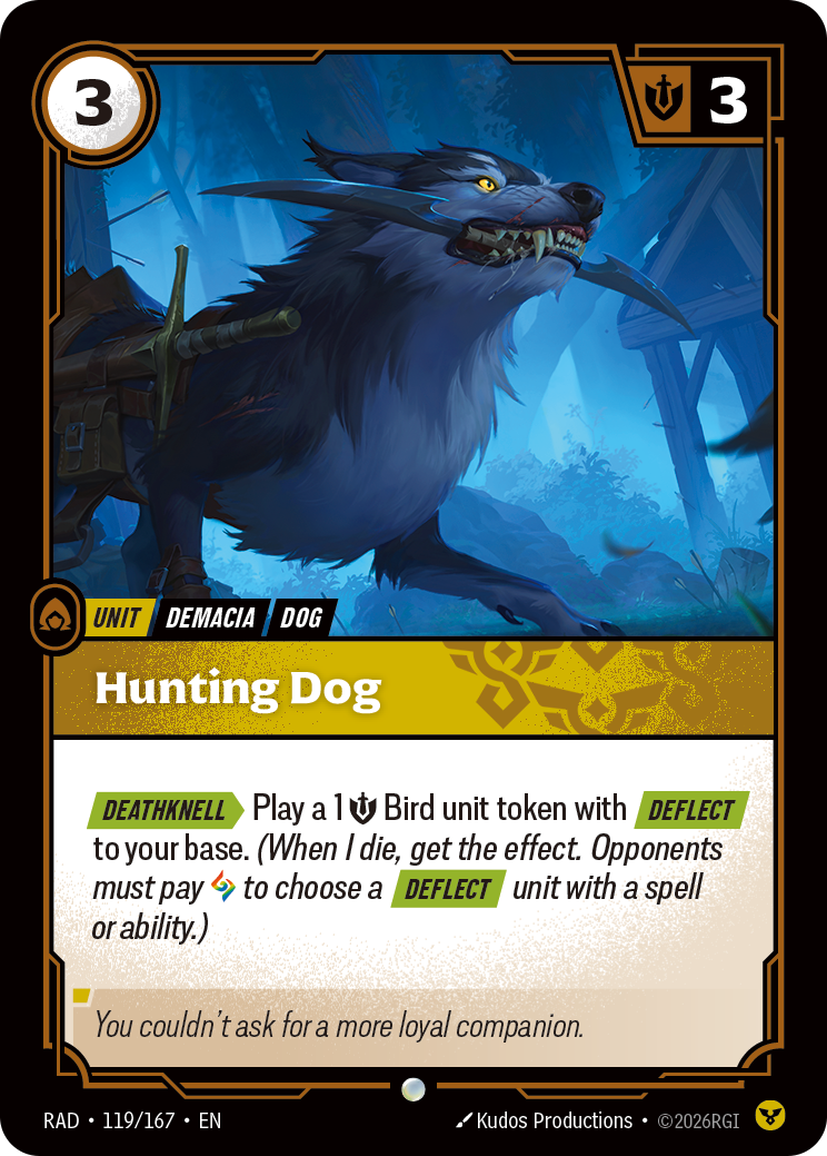 Hunting Dog art