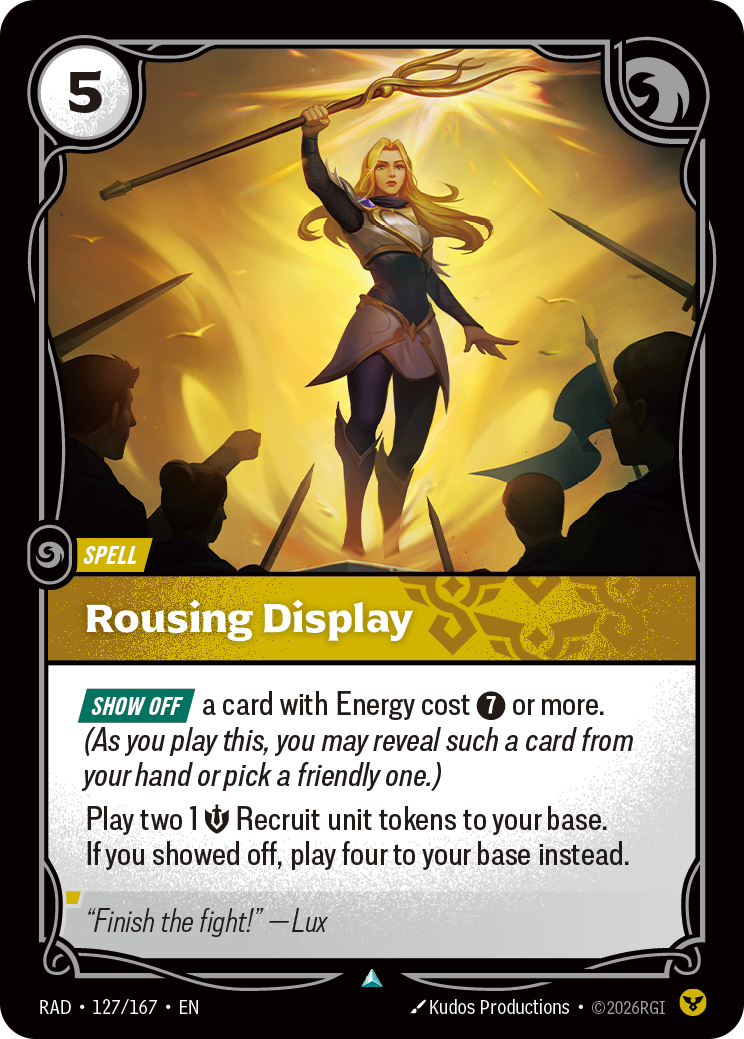 Rousing Display art