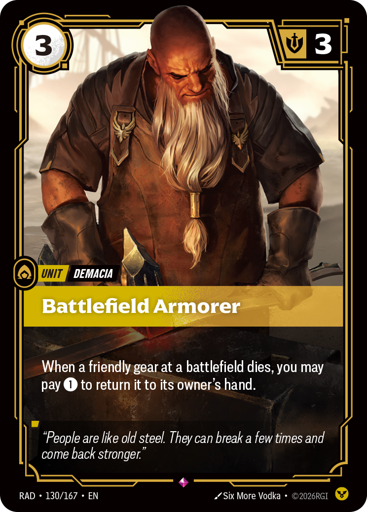 Battlefield Armorer art