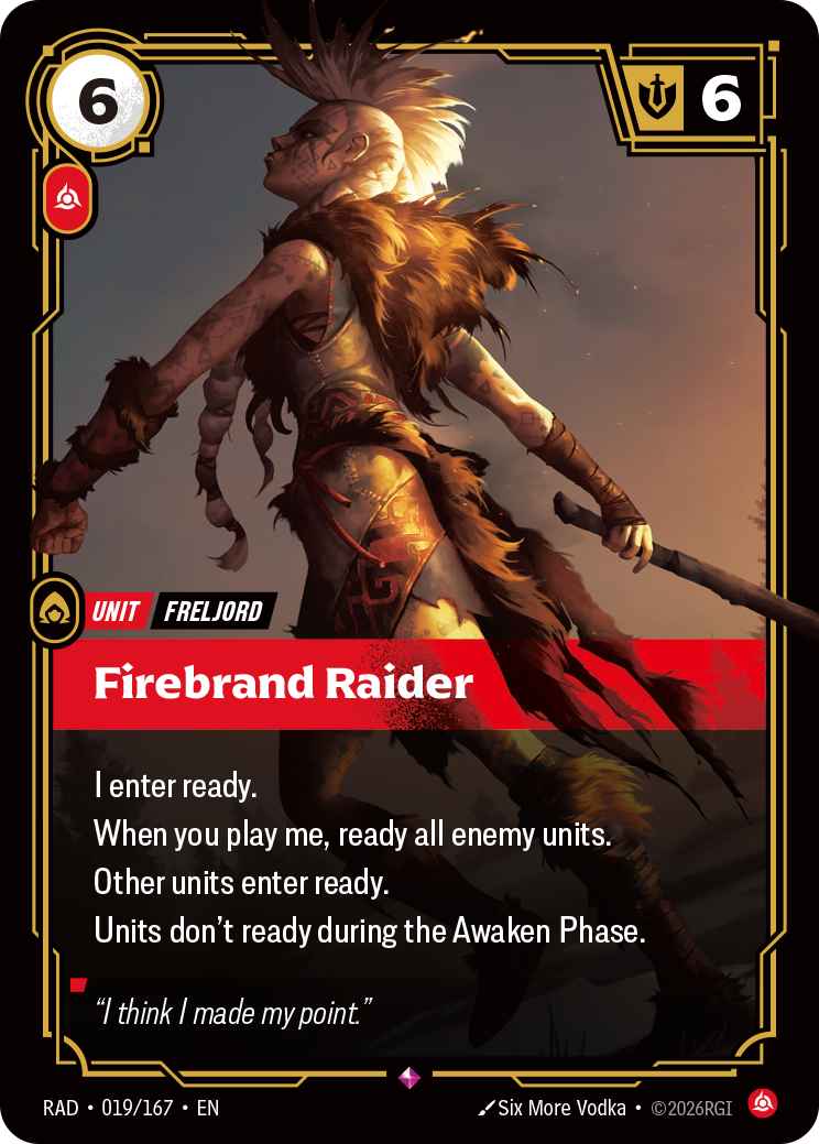 Firebrand Raider art