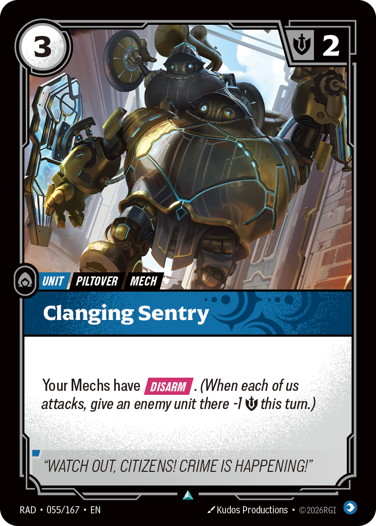 Clanging Sentry art