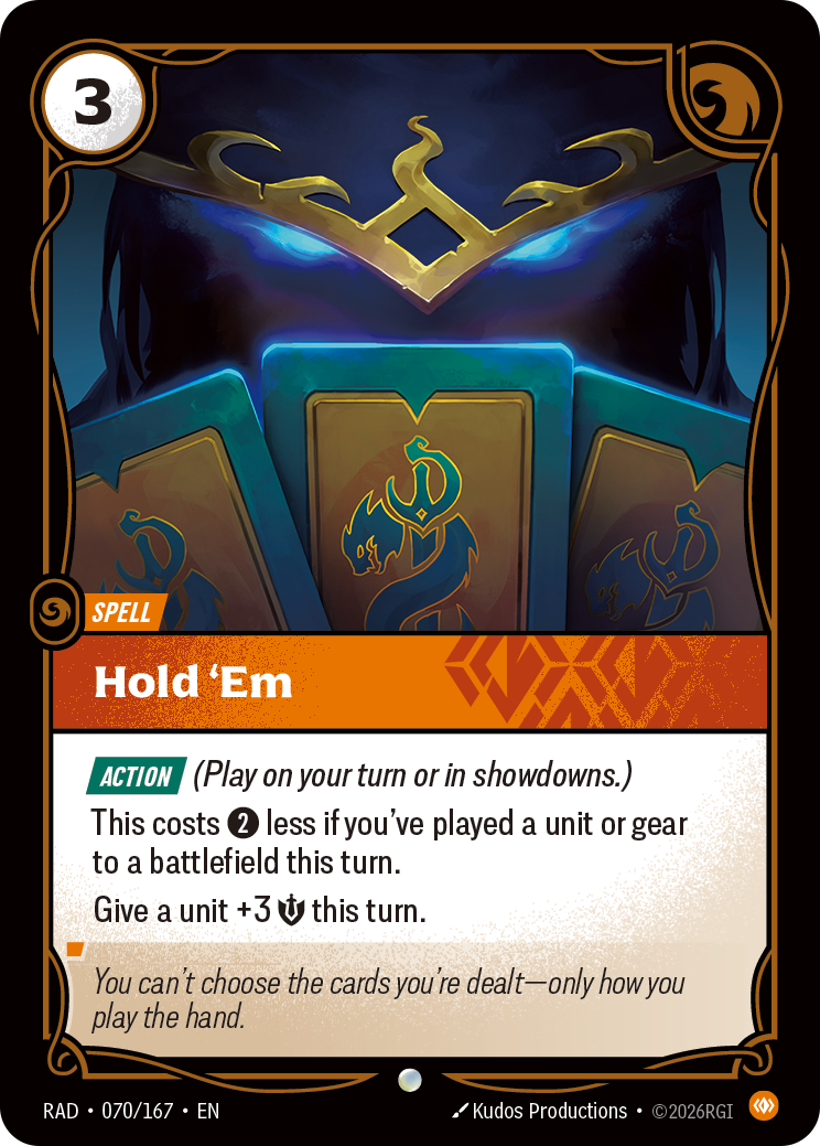 Hold 'Em art