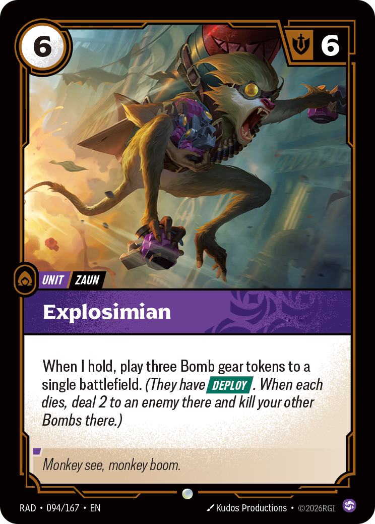 Explosimian art