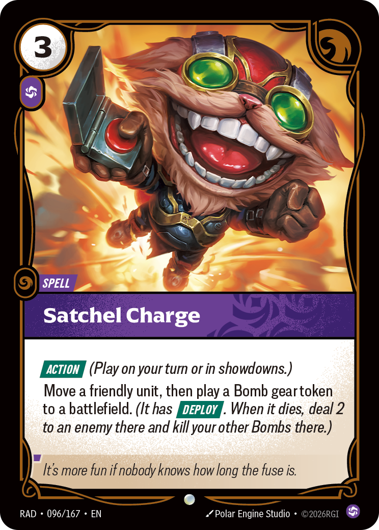 Satchel Charge art