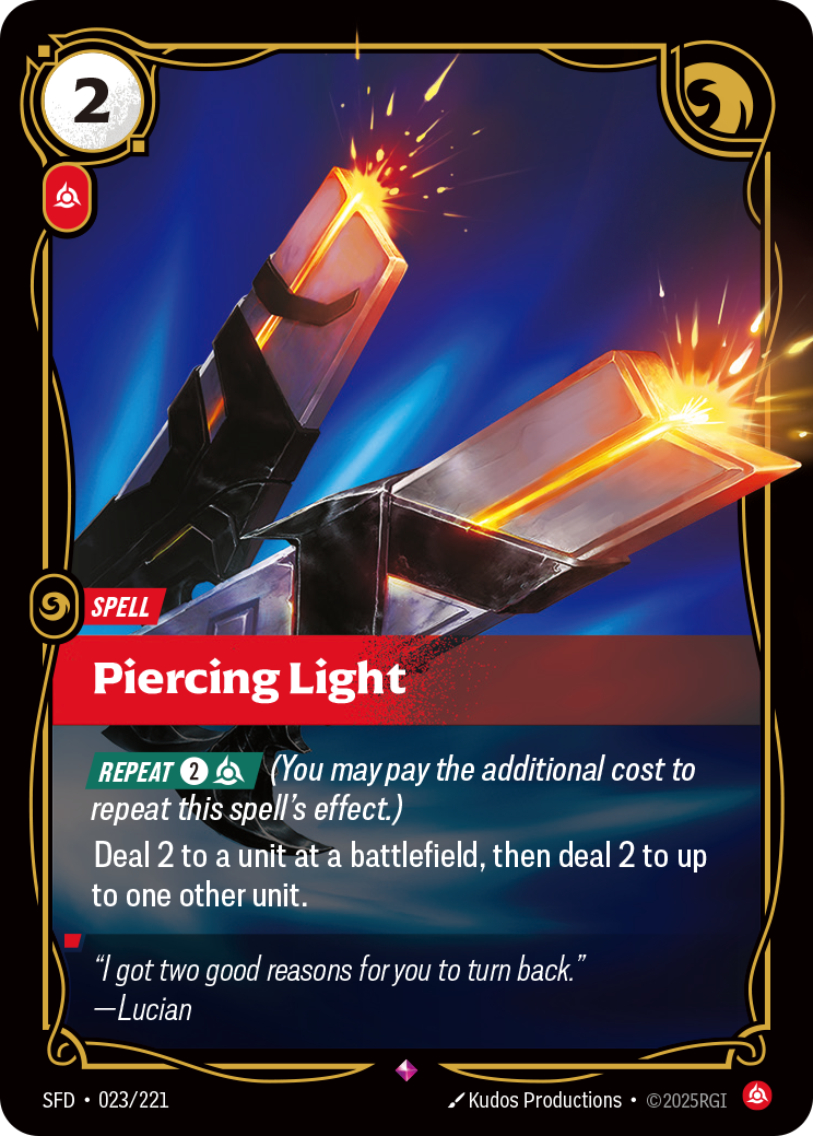 Piercing Light art