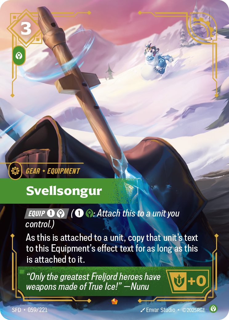 Svellsongur card art