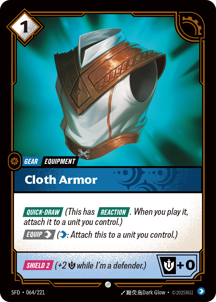 Cloth Armor card art