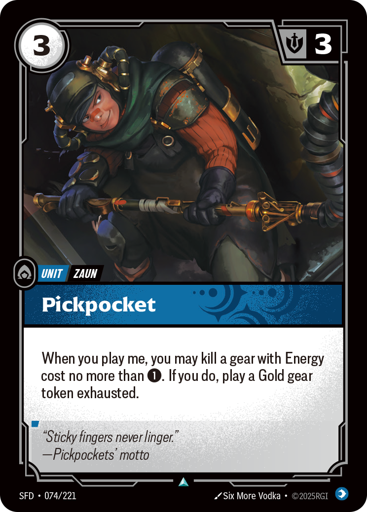 Pickpocket art