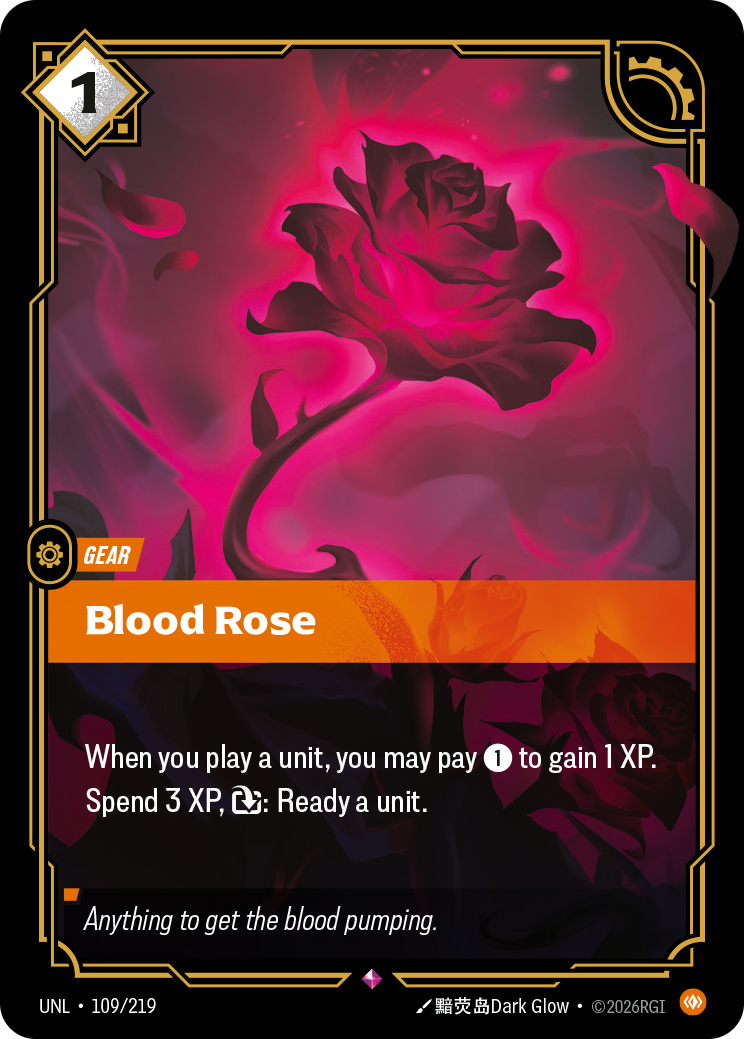 Blood Rose art
