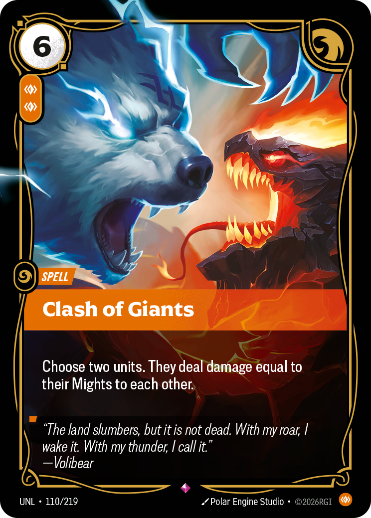 Clash of Giants art