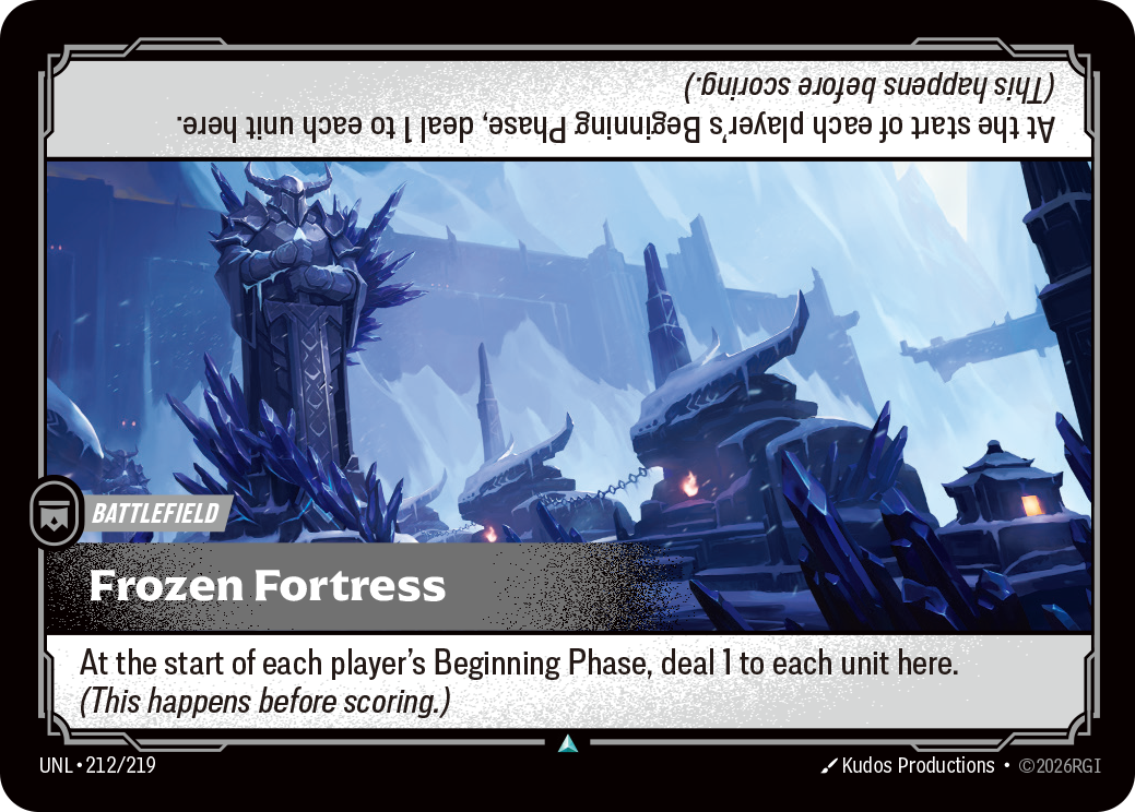 Frozen Fortress art